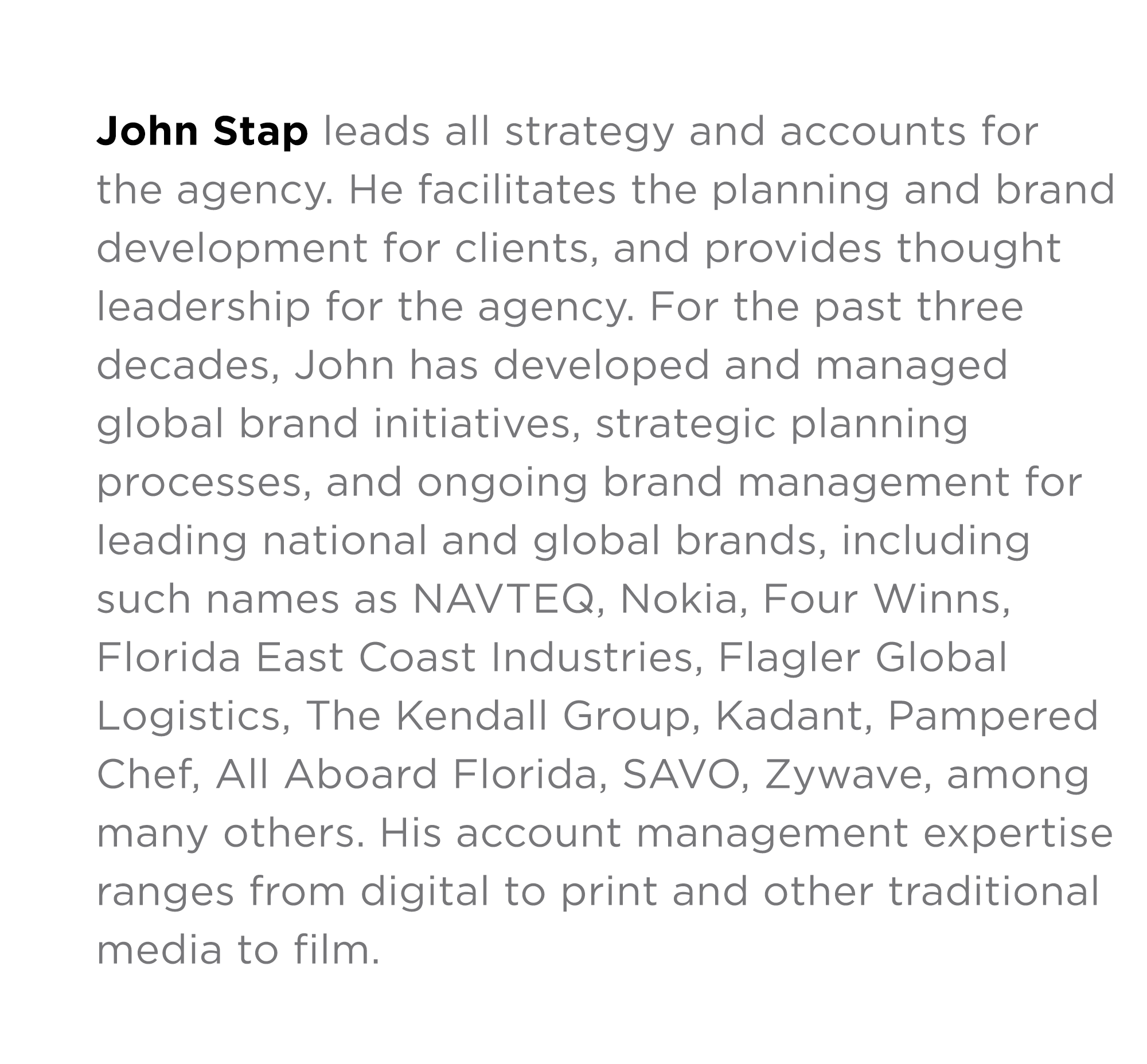 John Stap