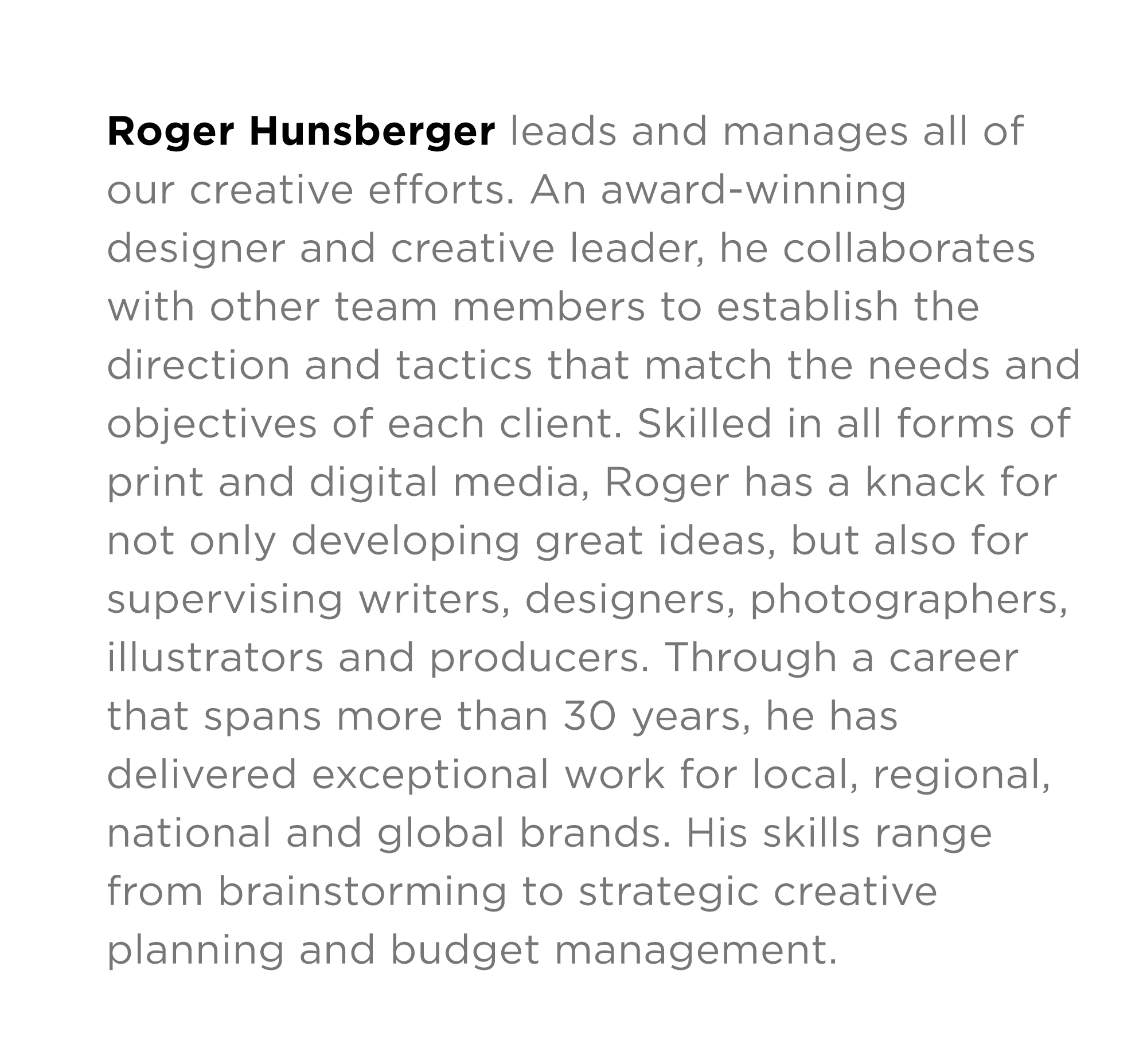 Roger Hunsberger